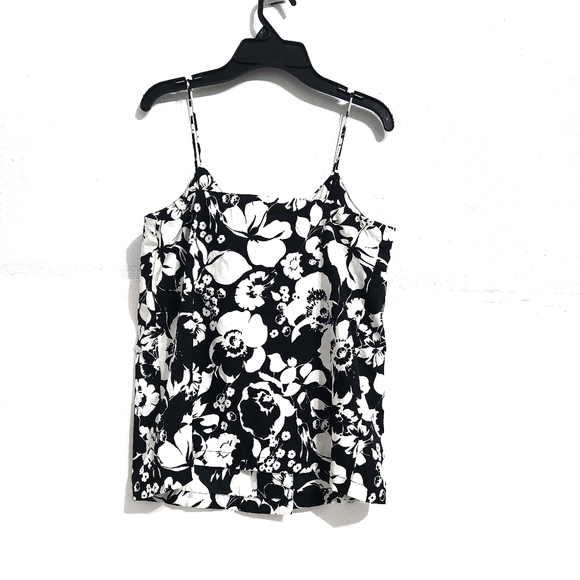 MANGO Floral Printed Button Down Camisole Top - Picture 4 of 7